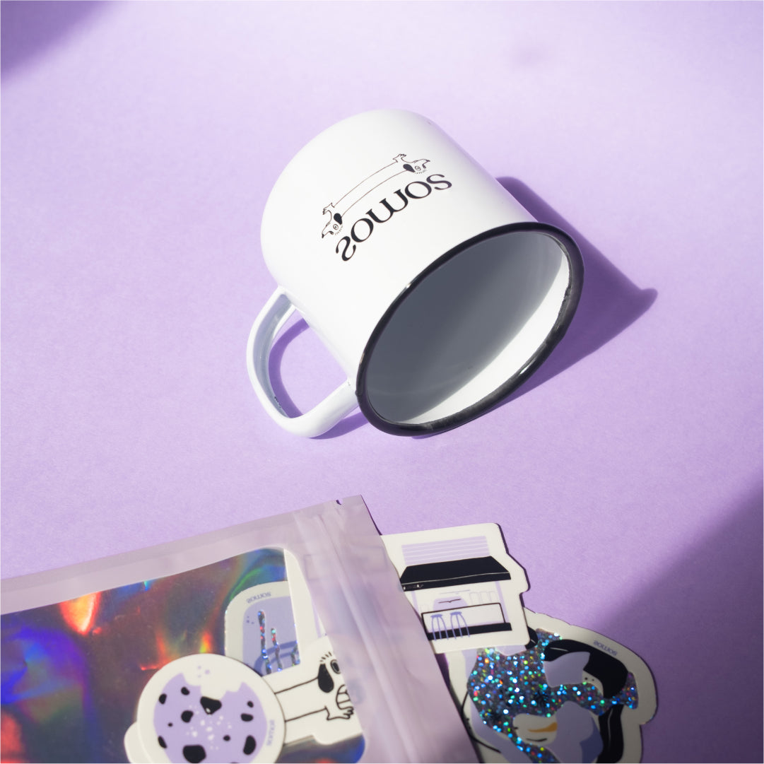 Taza Somos Enamel